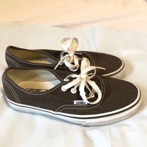 Dark Grey Vans women’s sz 6.5